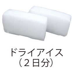 ドライアイス(2日分)